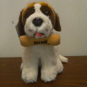 Dakin Beethoven St. Bernard Dog Milk Bone Promo Plush Stuffed Animal